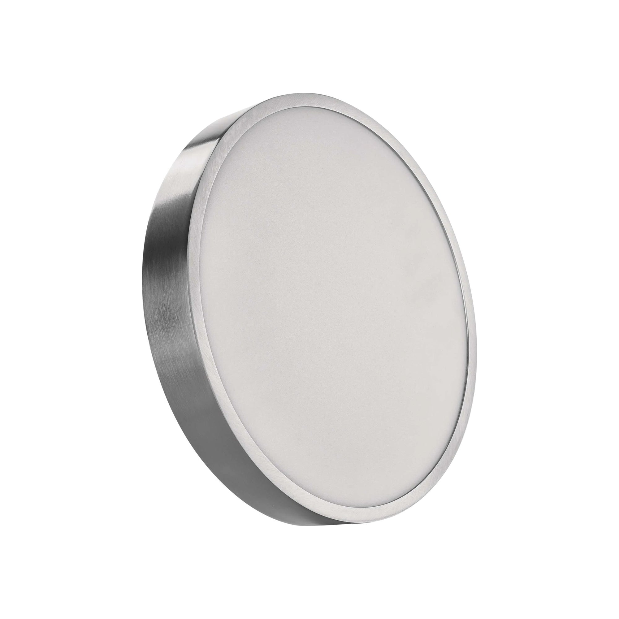 NEXXO LED panel, nadgradni, okrugli, srebrni, 28.5W, CCT, IP20/IP40, Ø300mm
