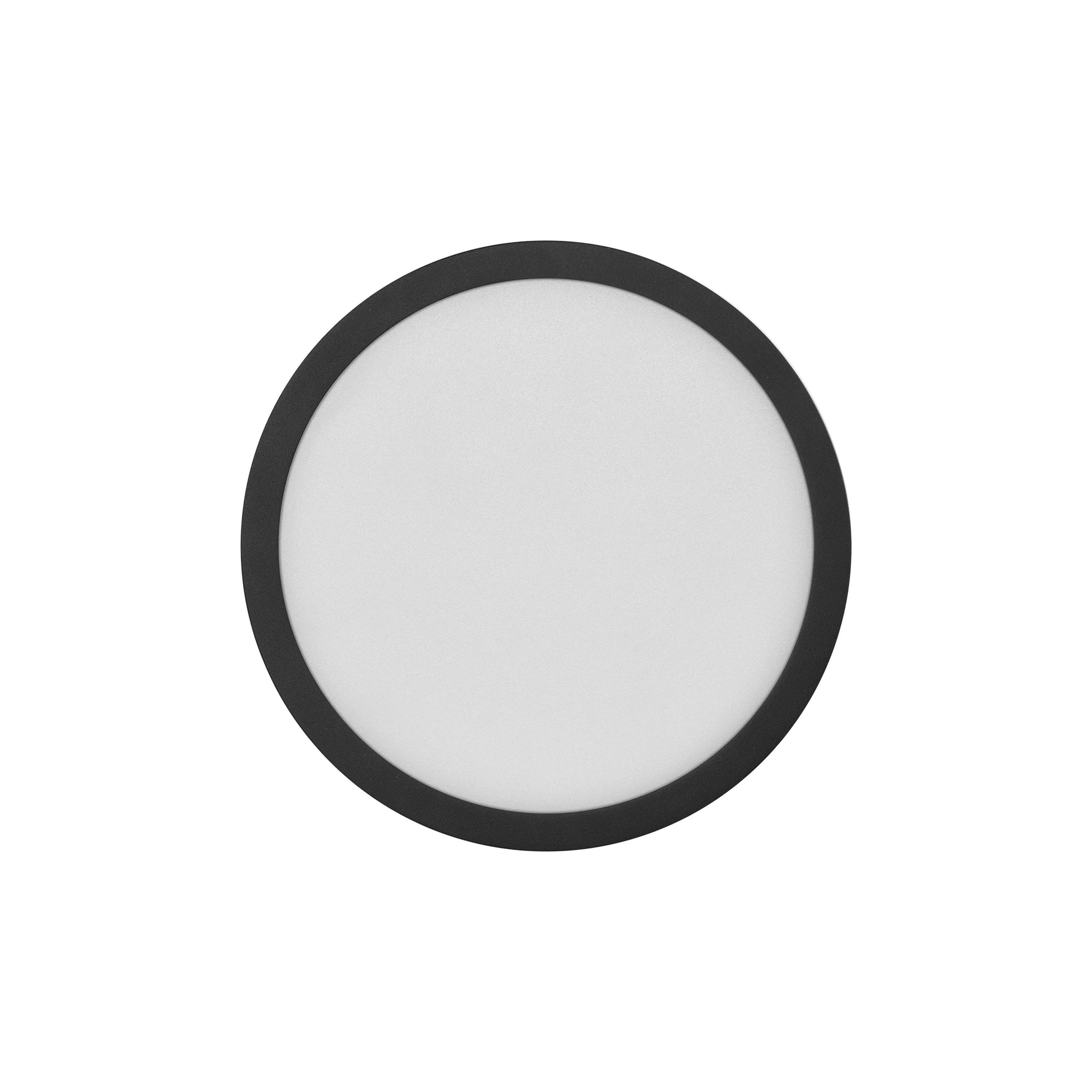 NEXXO LED panel, nadgradni, okrugli, crni, 12.5W, CCT, IP20/IP40, Ø170mm