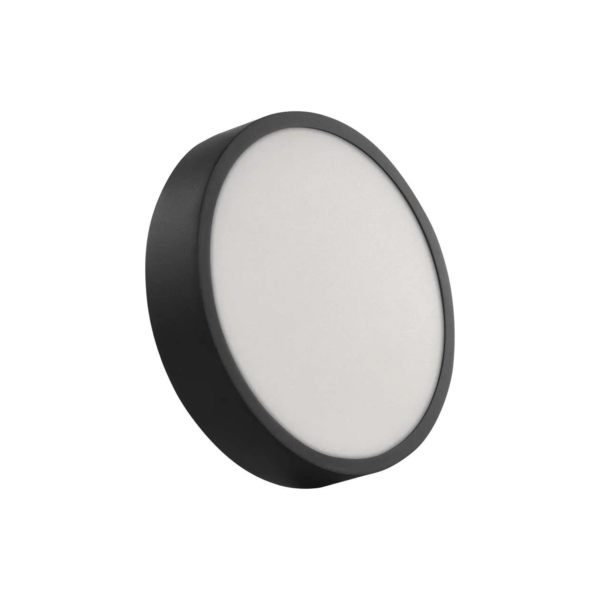 NEXXO LED panel, nadgradni, okrugli, crni, 21W, CCT, IP20/IP40, Ø225mm