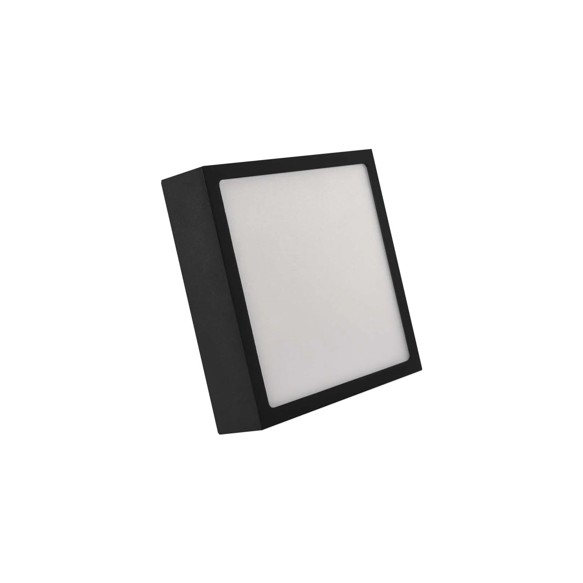 NEXXO LED panel nadgradni, kvadratni, crni, 12,5W, CCT