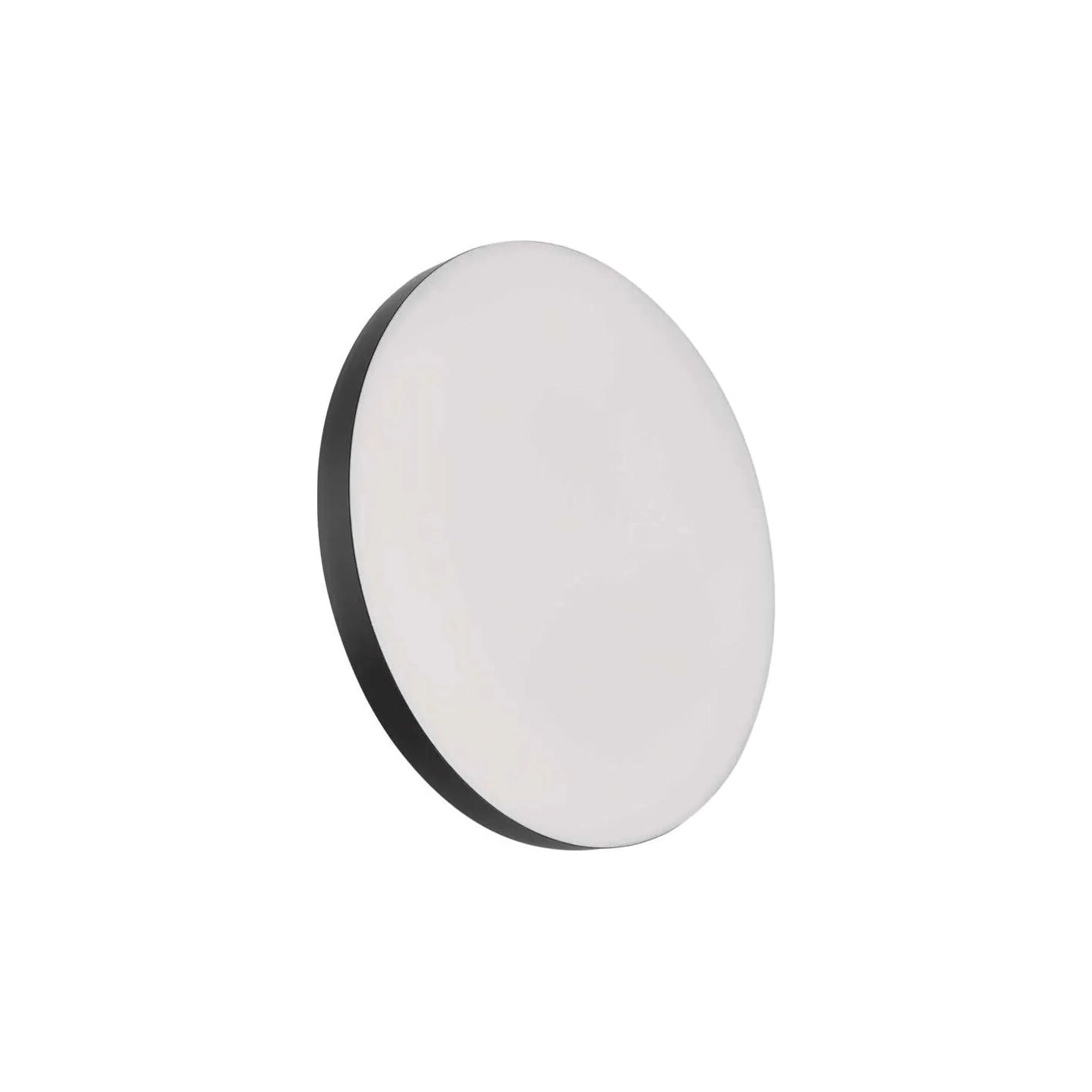 DIONI LED plafonjera, crna, 15W, CCT, IP55, Ø280mm