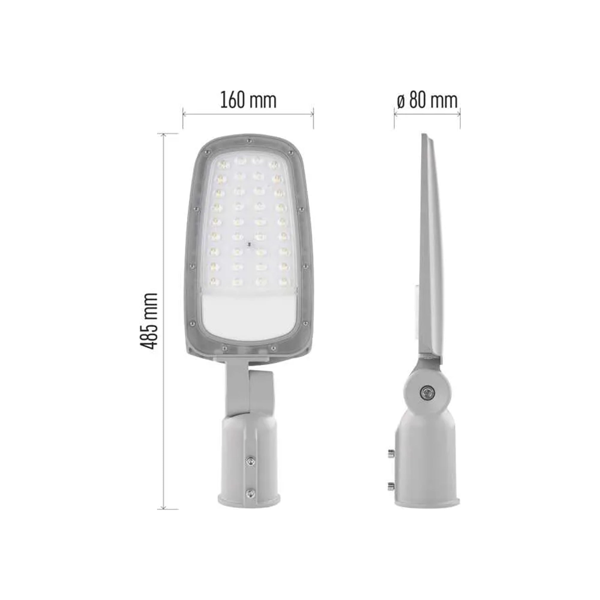 SOLIS LED ulična svjetiljka, 30W, 3600lm, IP65