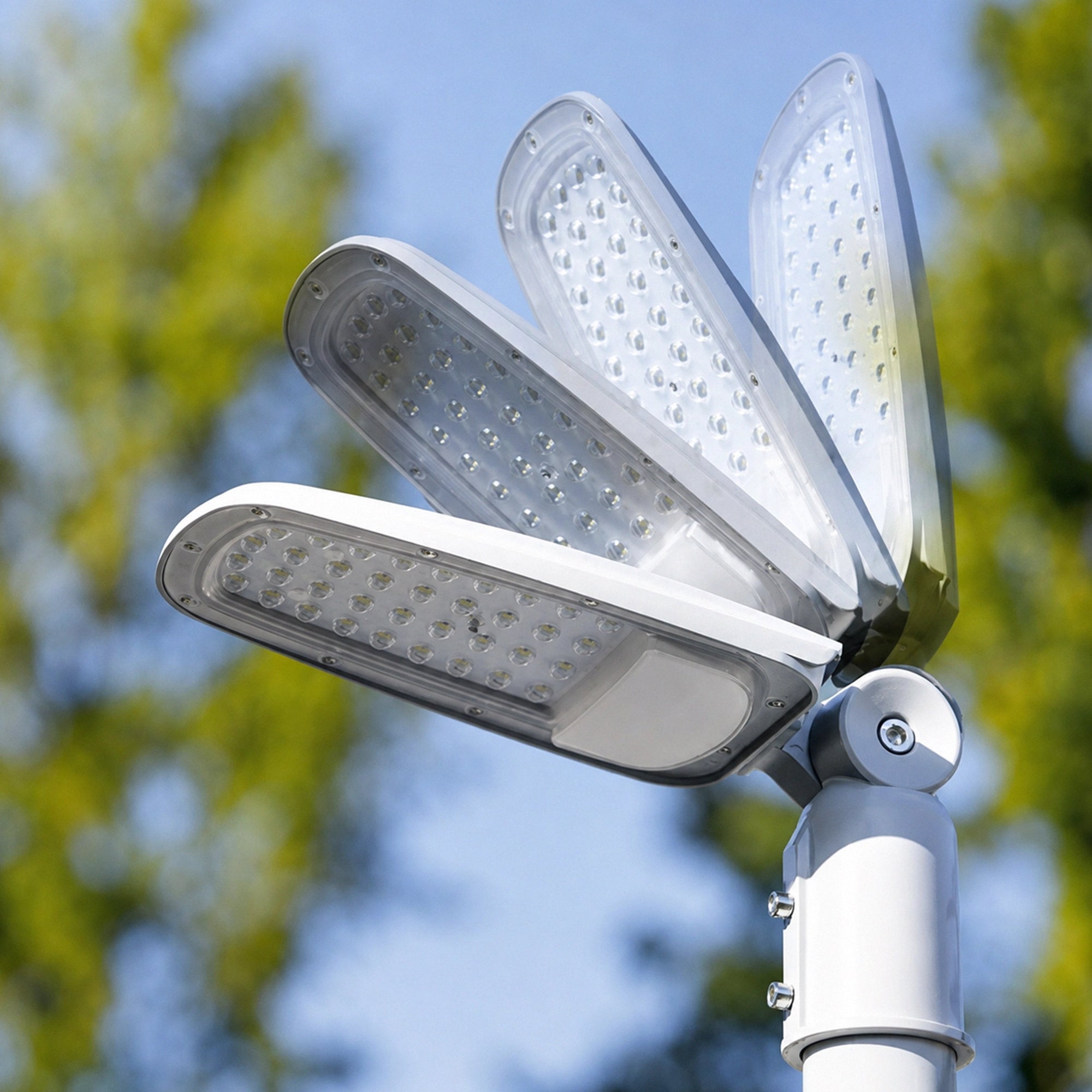 LED ulična svjetiljka SOLIS, siva, 50W, 4000K, IP65