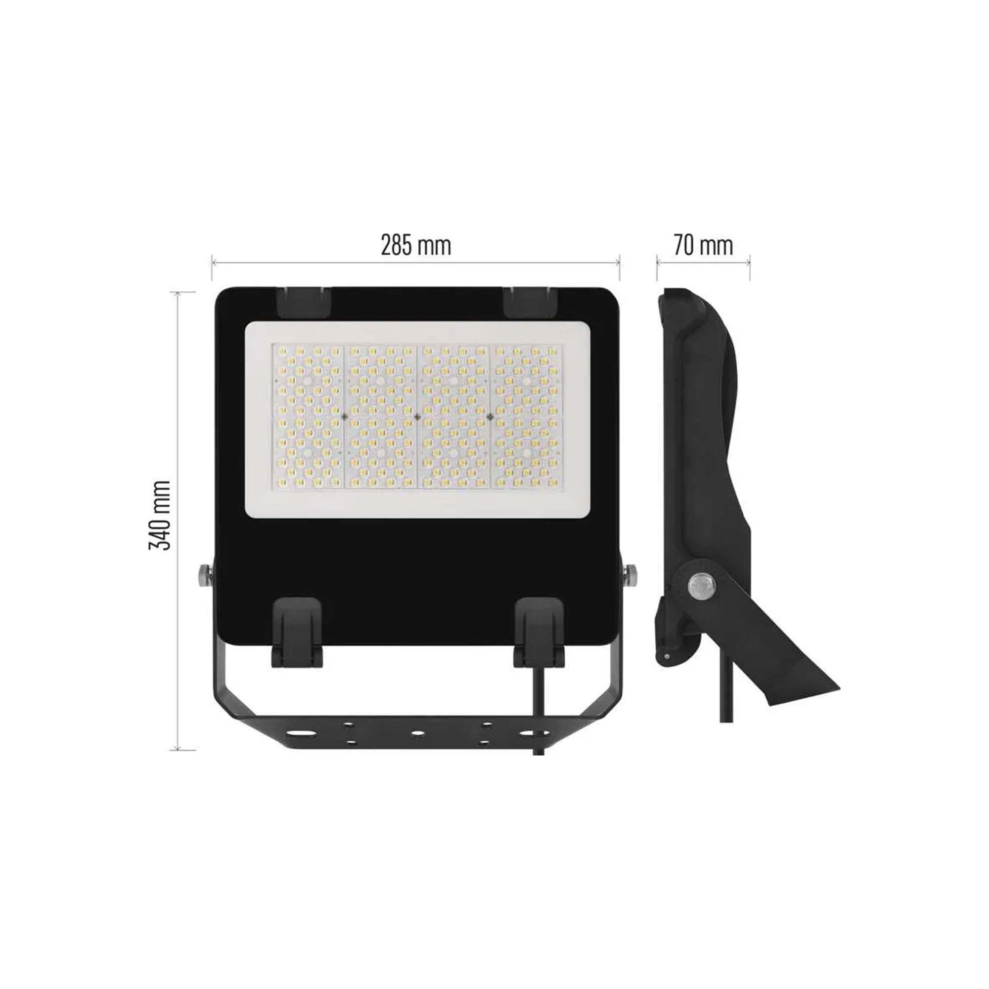 AVENO profesionalan LED reflektor, 100W, 16000lm, 4000K, 90°