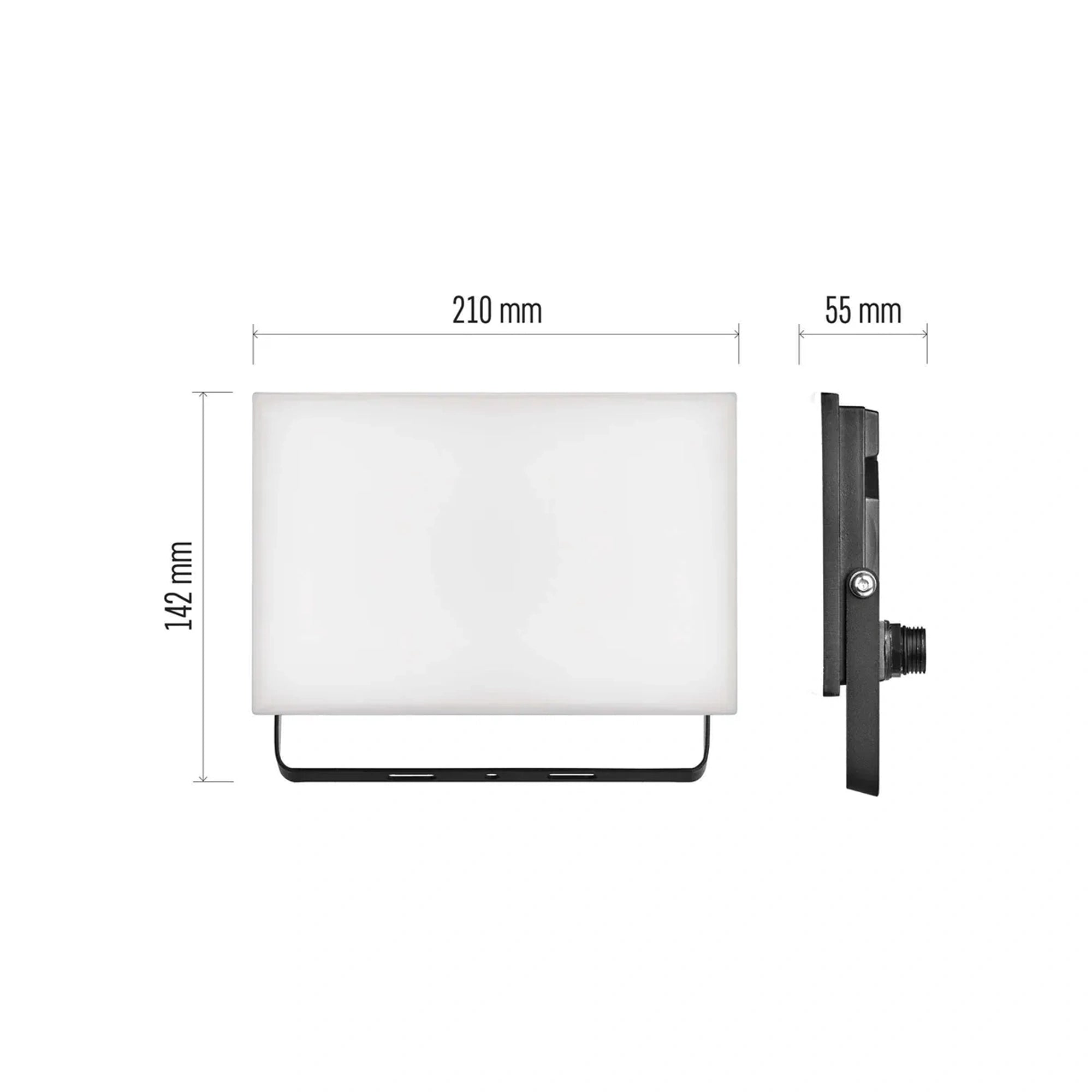 LED reflektor TAMBO, crni, 50W, 5000lm, 4000K, IP65