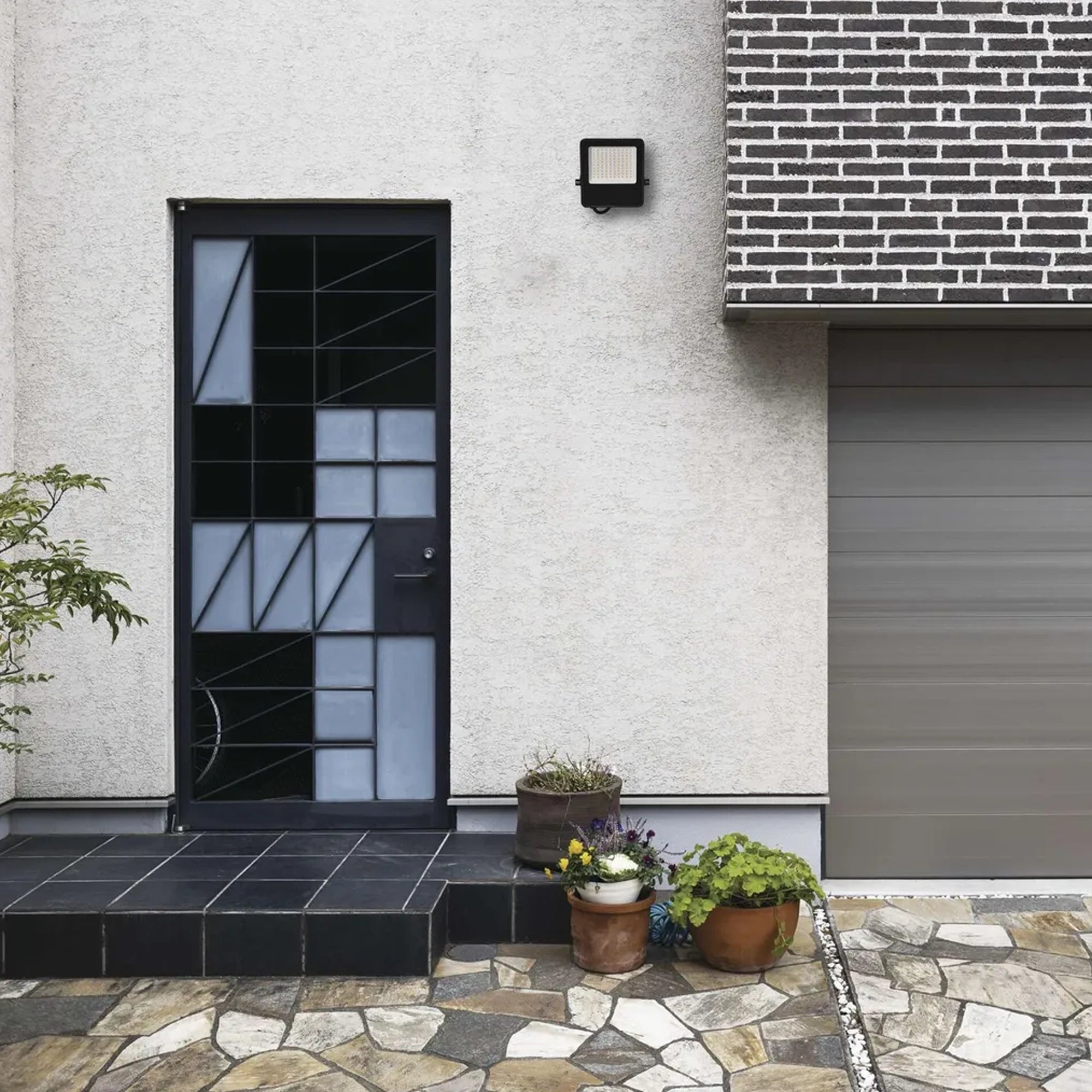 LED reflektor VISIO, crni, 50W, 7500lm, 4000K, IP65