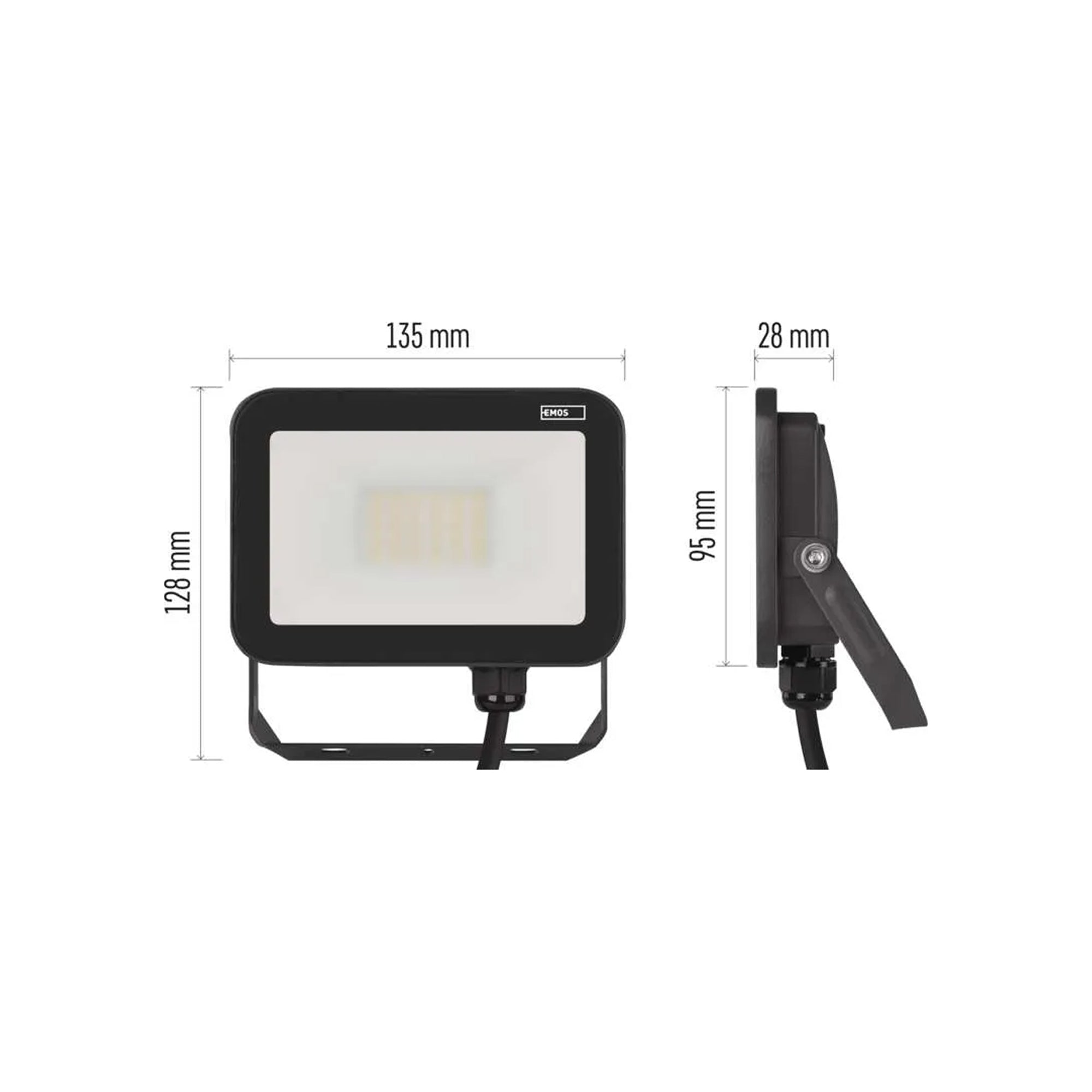 INOVO LED reflektor, 20W, 2200lm, 4000K