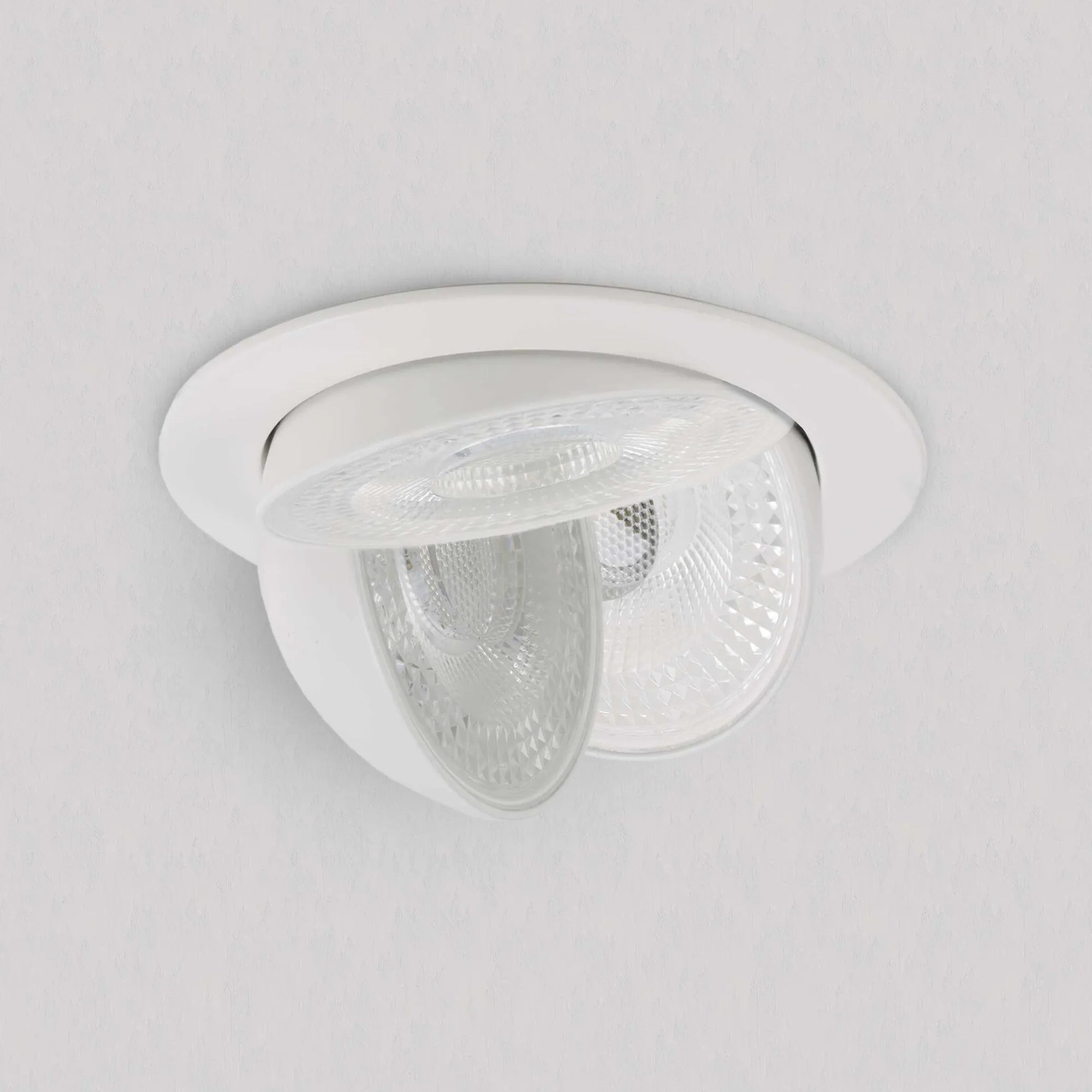 GERI LED ugradbena svjetiljka, bijela, 6.5W, CCT, IP20, Ø105mm