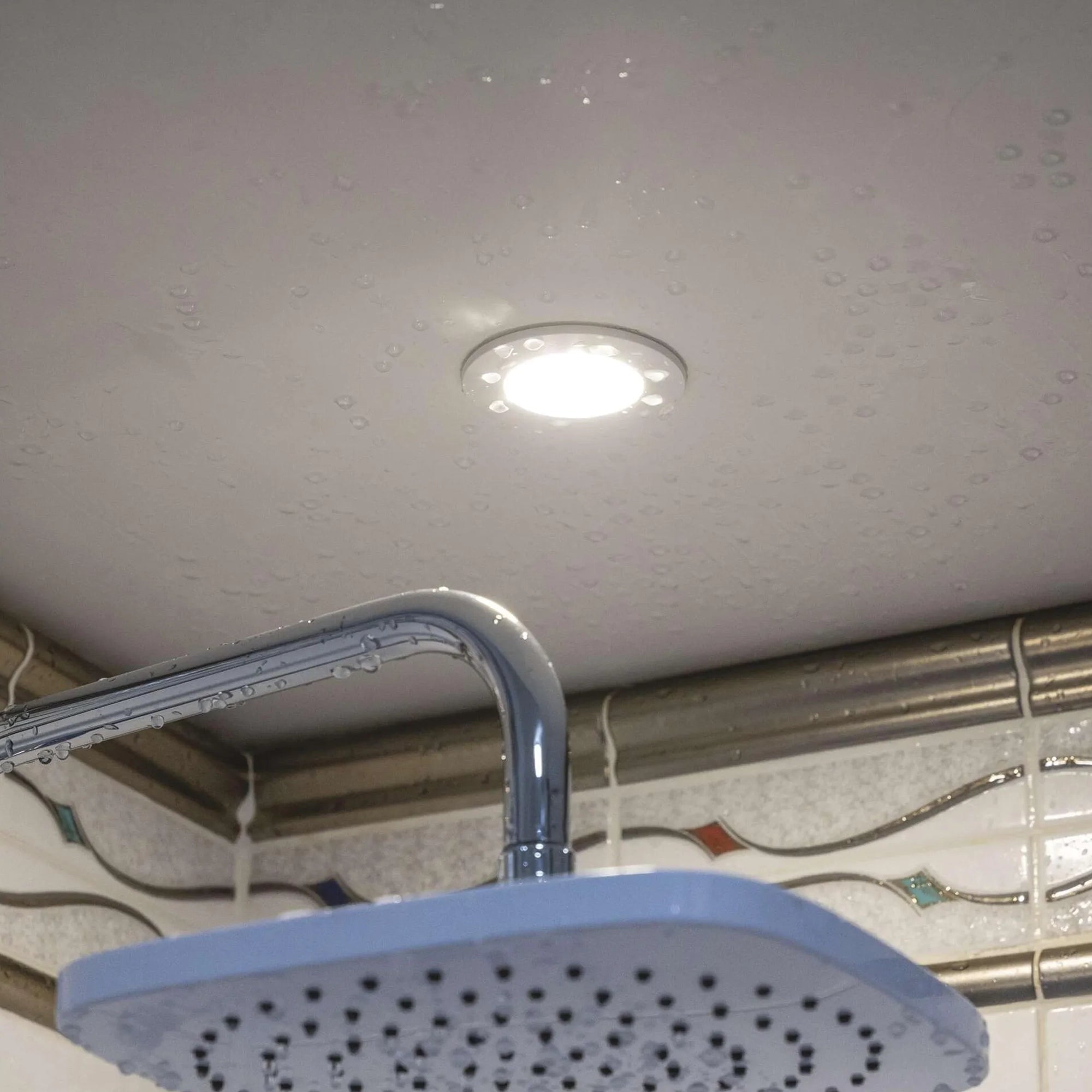 LORI LED ugradbena svjetiljka, bijela, 4.5W, 2700K/4000K, IP65, Ø85mm